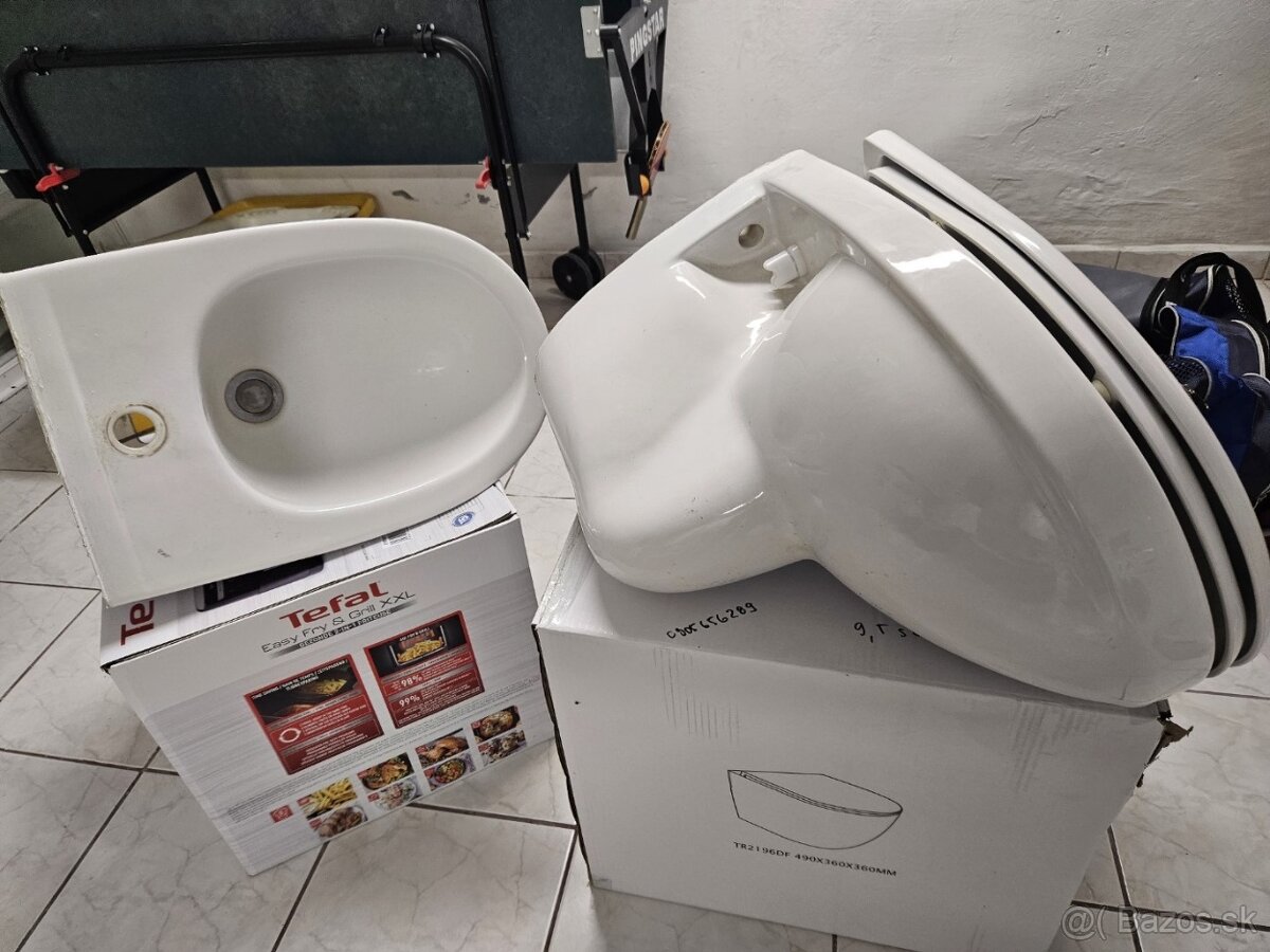zabudovateľné WC a bidet
