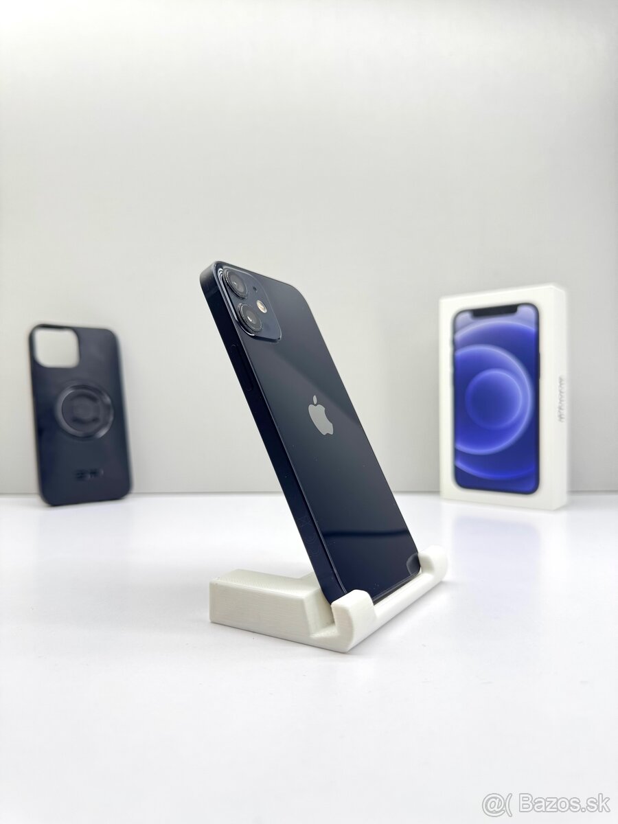 iPhone 12 MINI BLACK 100% NOVÁ BATÉRIA TOP STAV