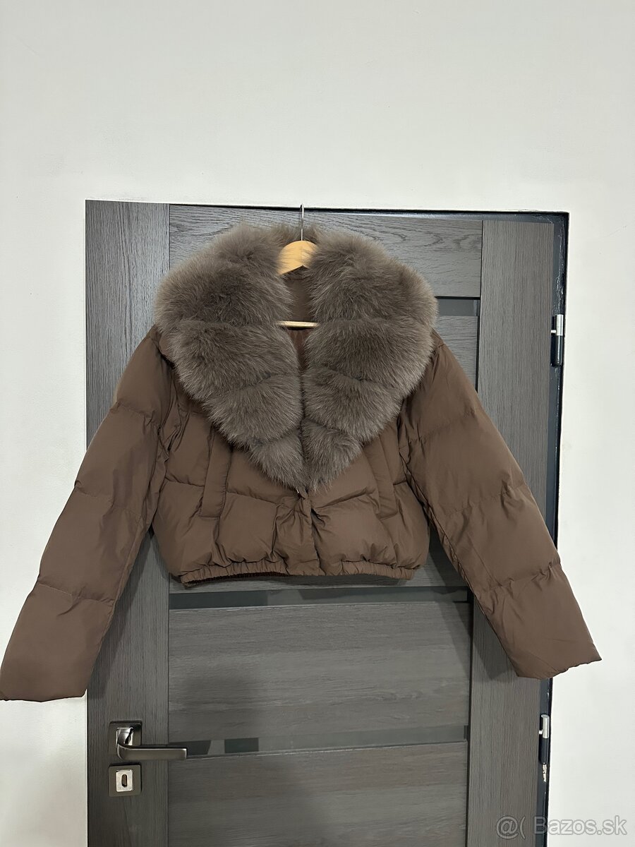Bunda s pravou kožušinou