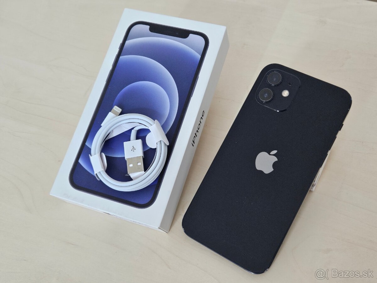 Apple iPhone 12 64GB Čierny