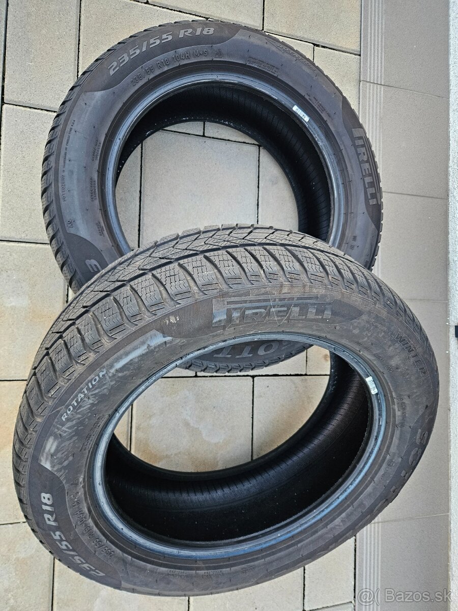 Zimne Pirelli Sottozero 3 235/55 R18