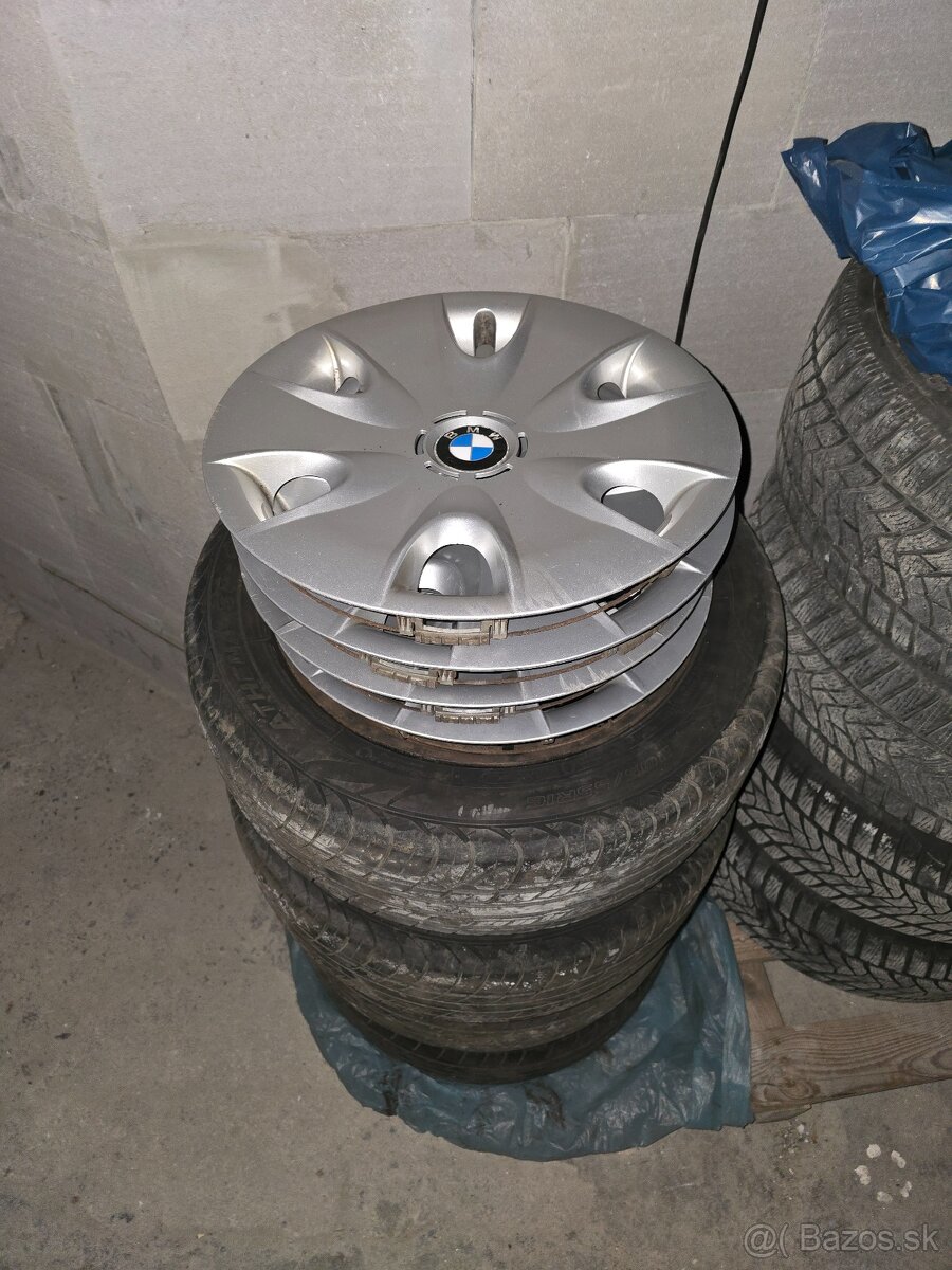 Plech.disky,pneu,puklice bmw 205/55 R16