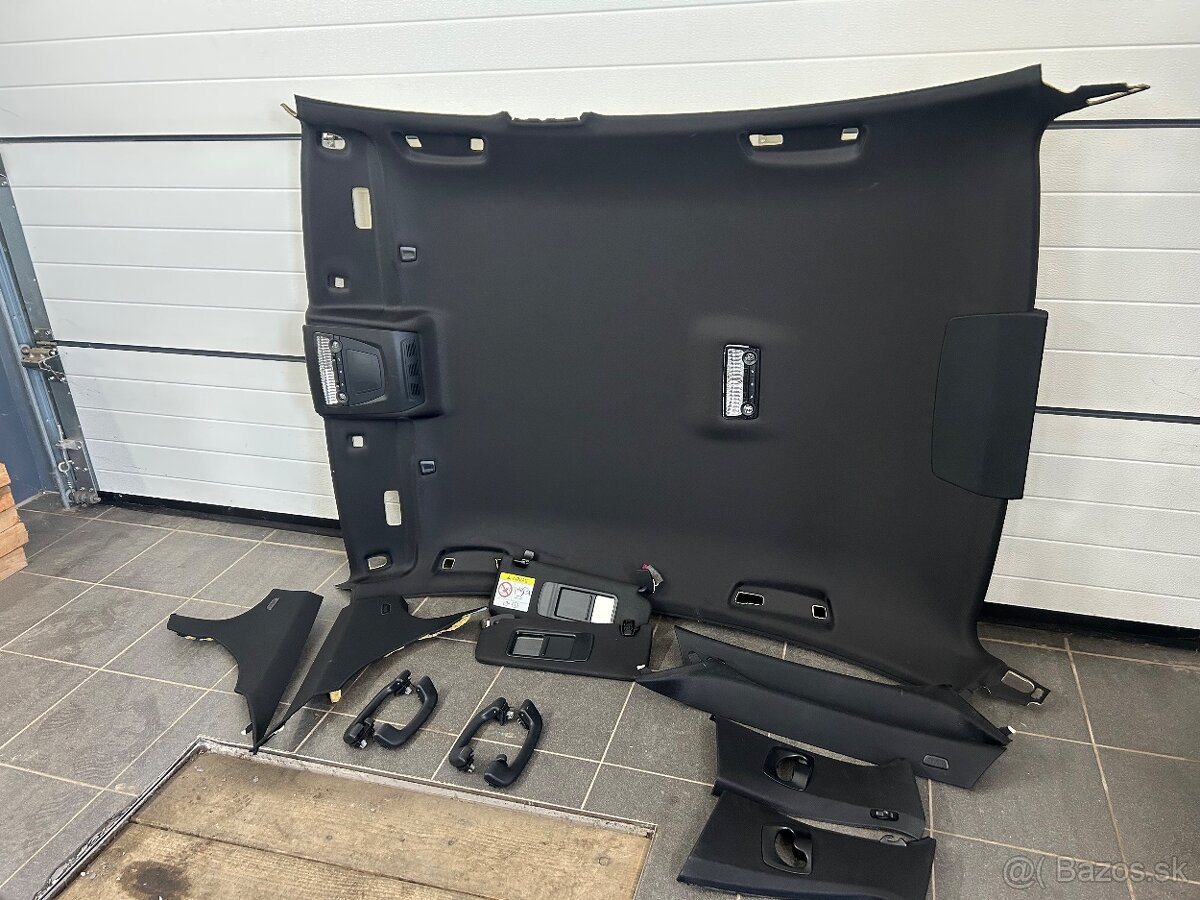Čierny strop pre BMW F10 rad 5