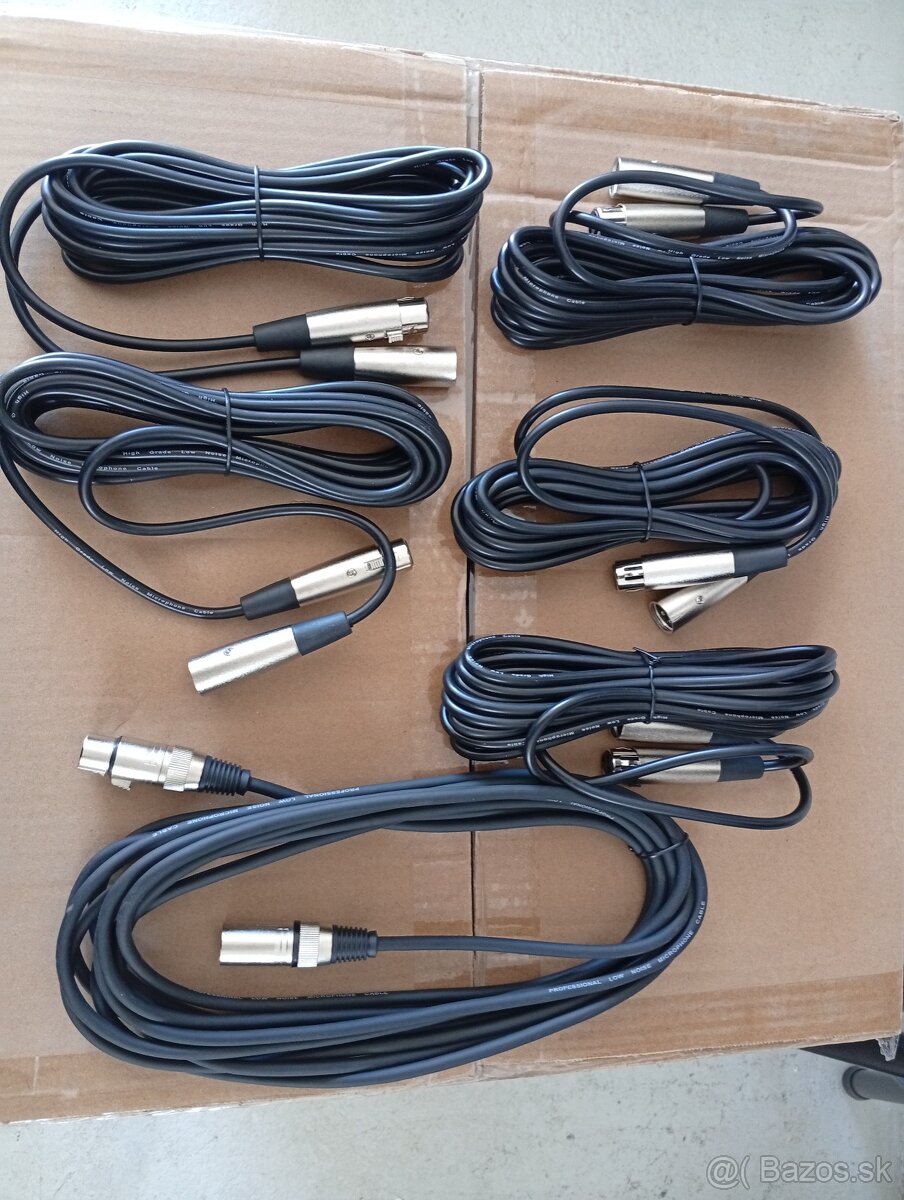 Audio káble (rôzne)