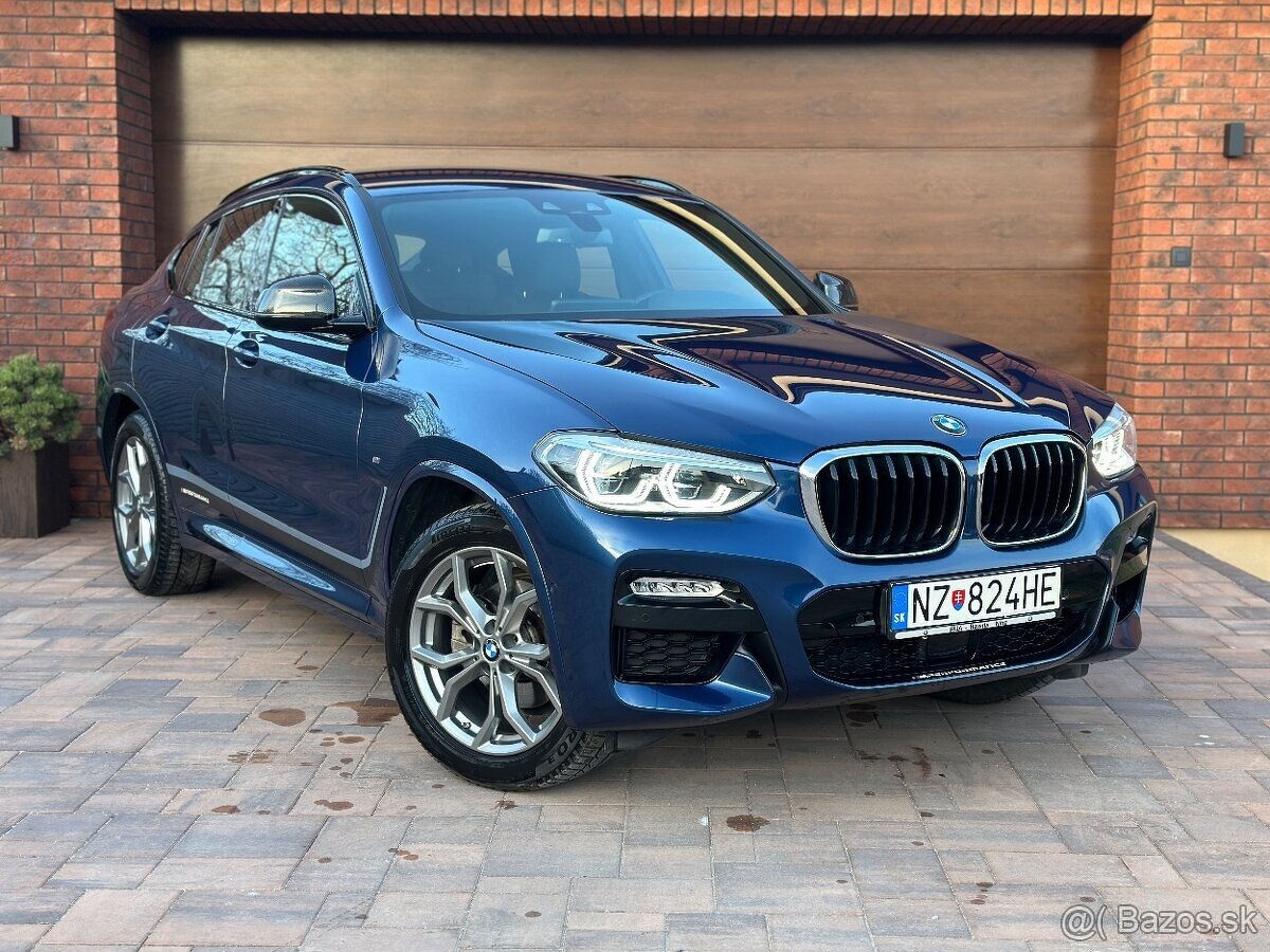 BMW X4 20i XDRIVE, M SPORT X, 135KW, 12/2019, ODPOČET DPH