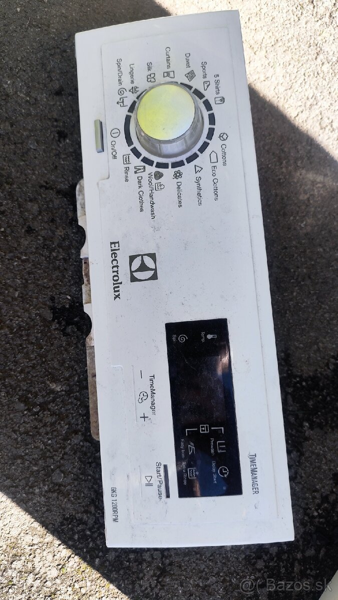 Predám náhradné diely na práčky Elektrolux EWT1266EDW