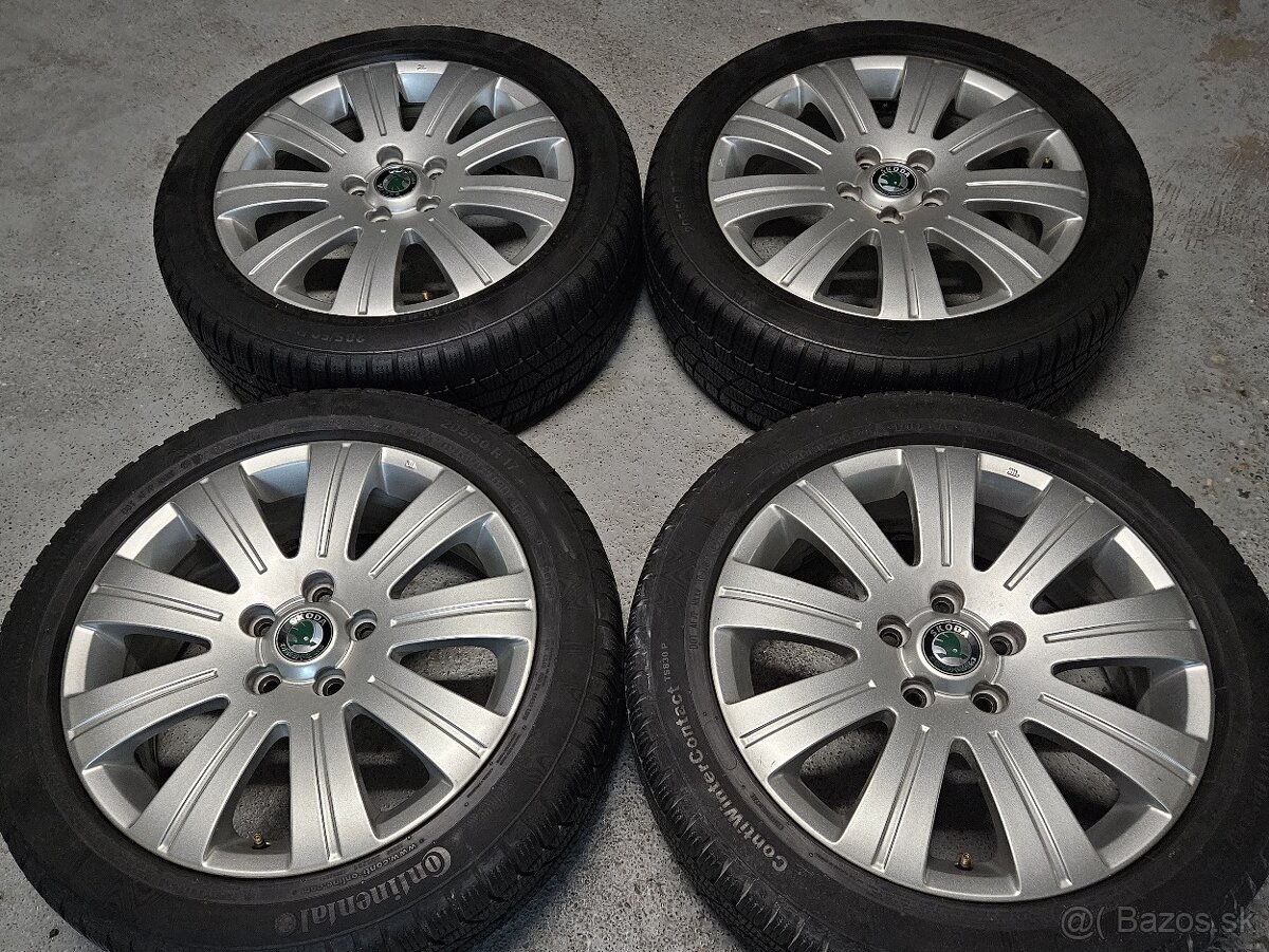 ŠKODA 17" (5x112), Continental 90%