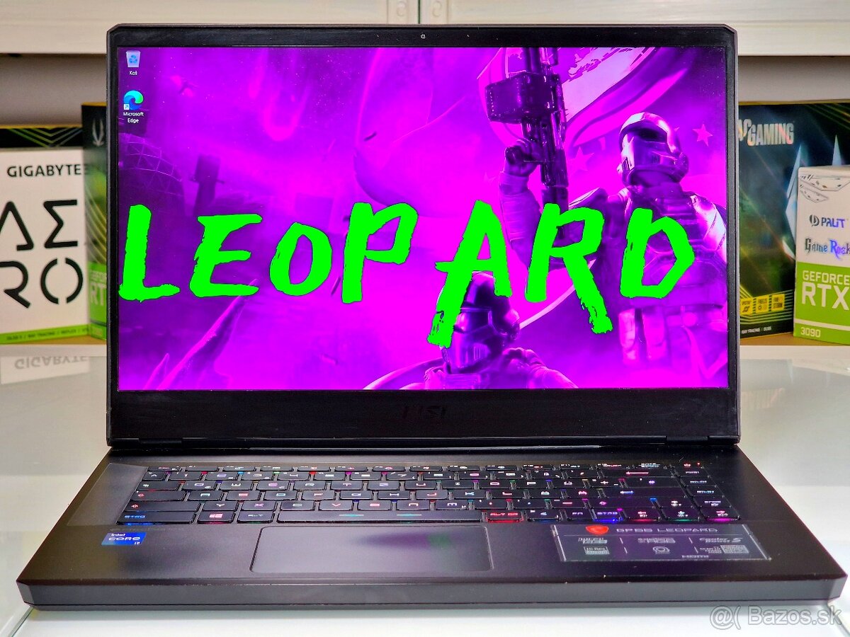 Herný notebook MSI LEOPARD GP66 | 240Hz | i7 | RTX 3070 140W