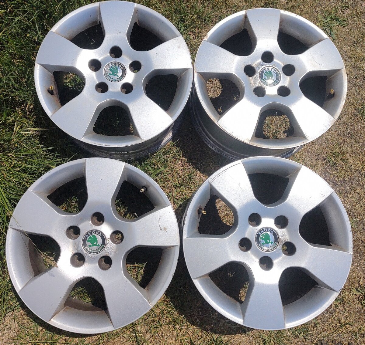 Alu kola 5x112 R15 Škoda