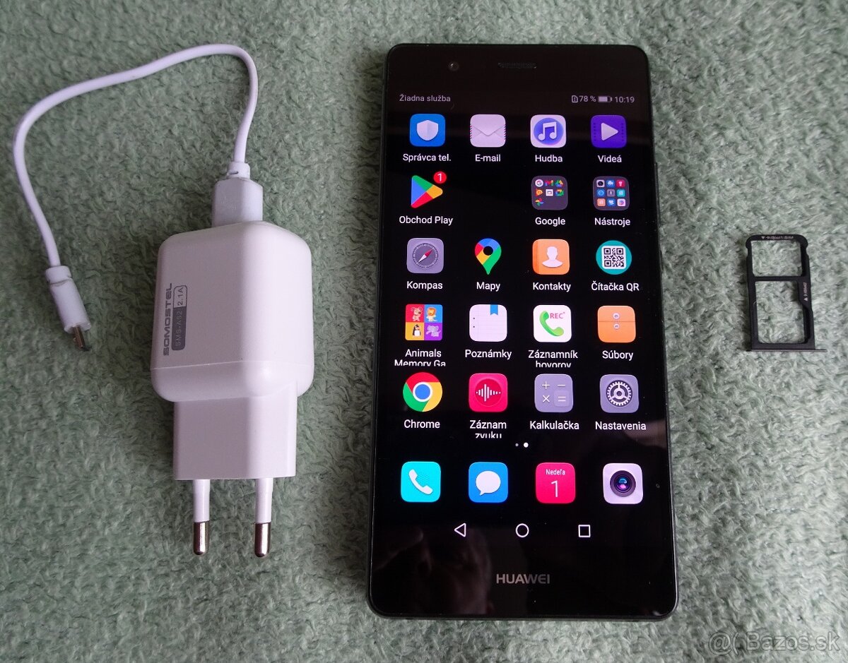 Predám smartfón HUAWEI VNS-L21 s nabíjačkou.