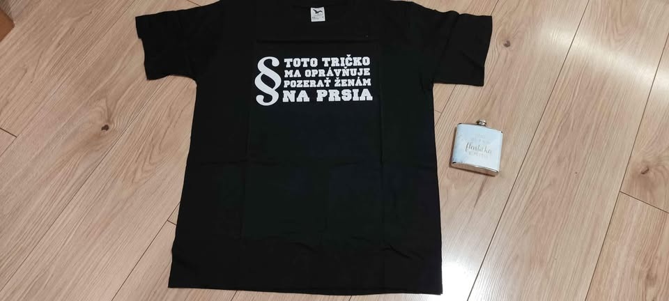 Vtipné tričko značka Adler veľkosť M