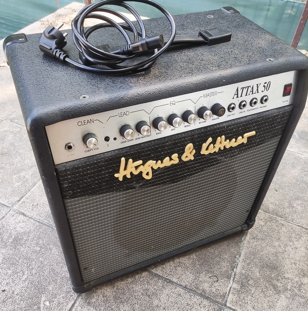 Gitarové kombo Hughes & Kettner Attax 50, 2 kanál