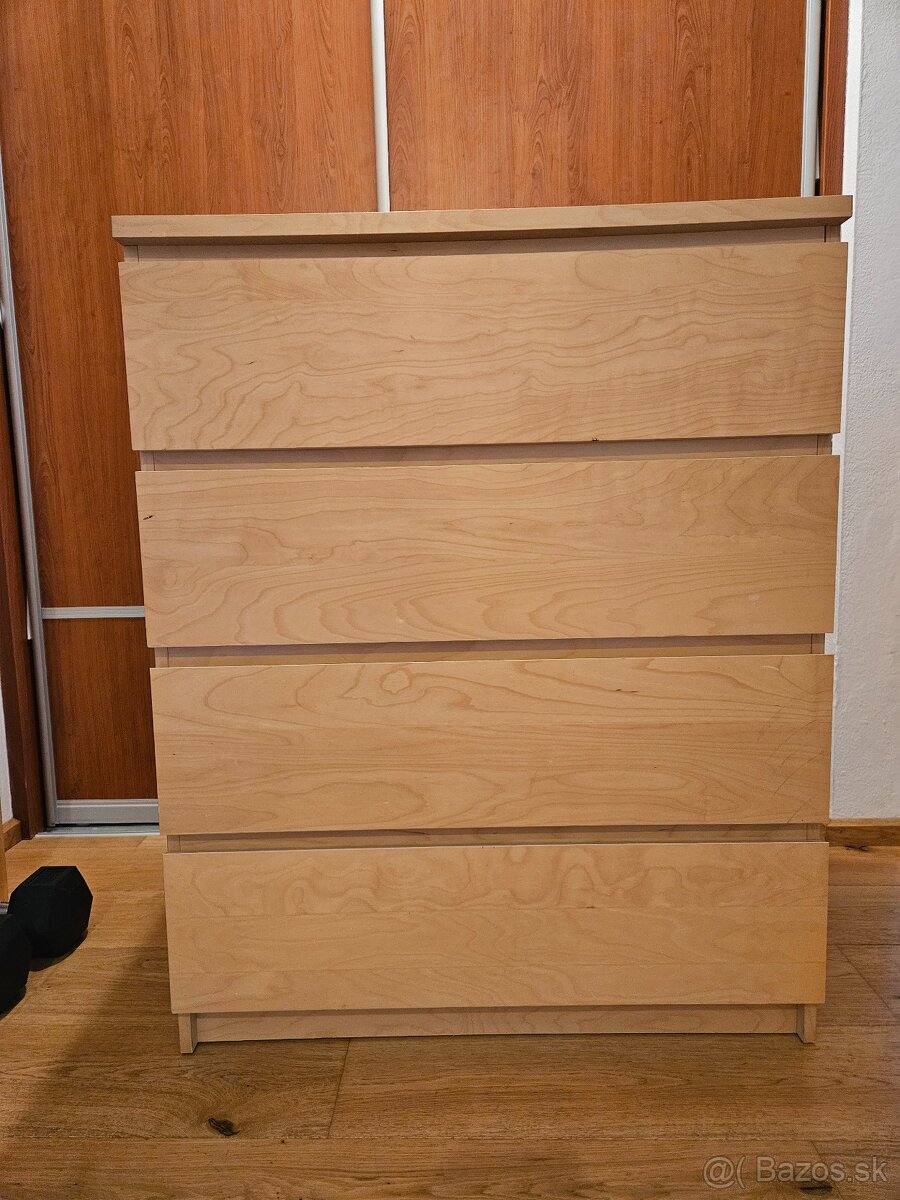 Komoda IKEA MALM - 4 zásuvky