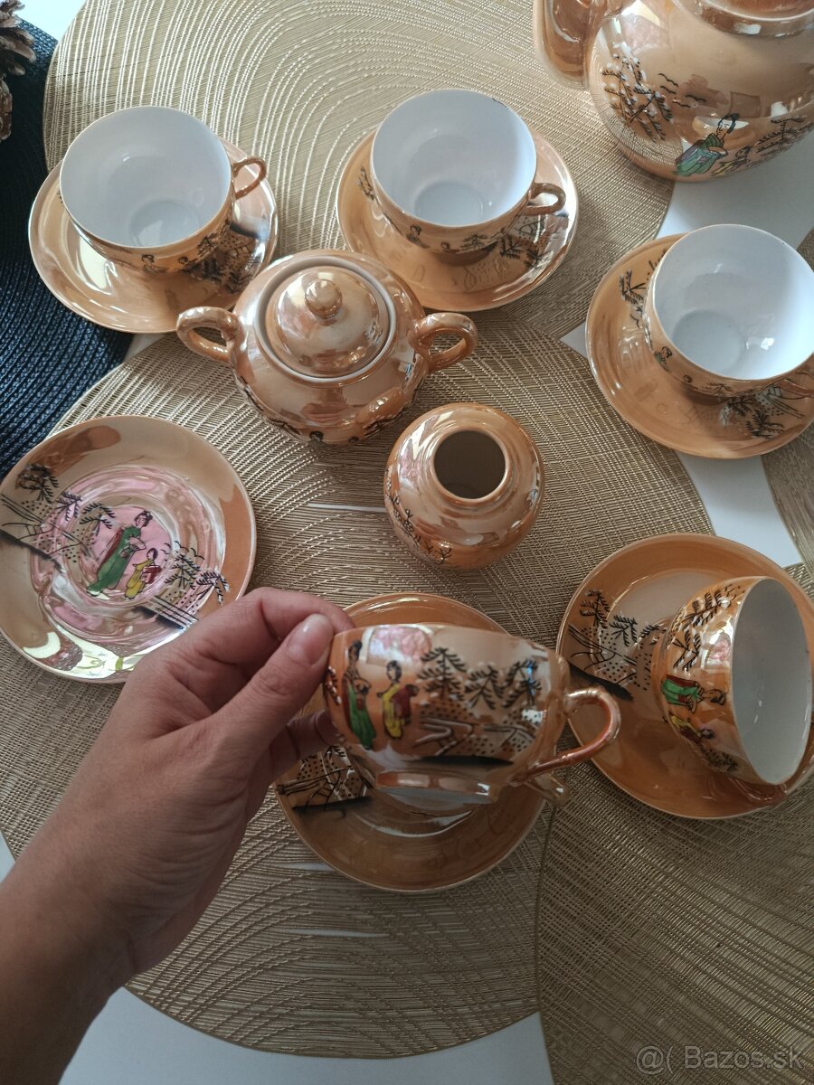 Kompletná sada porcelán ručná práca -Top