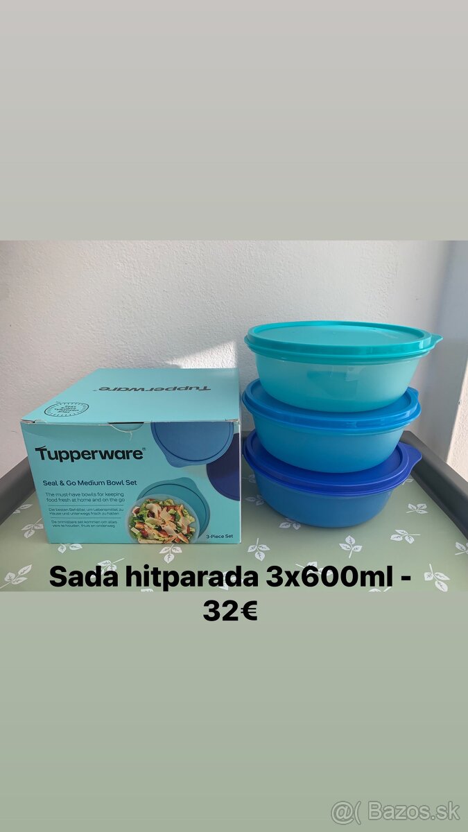 Sada hitparada 3x600ml Tupperware
