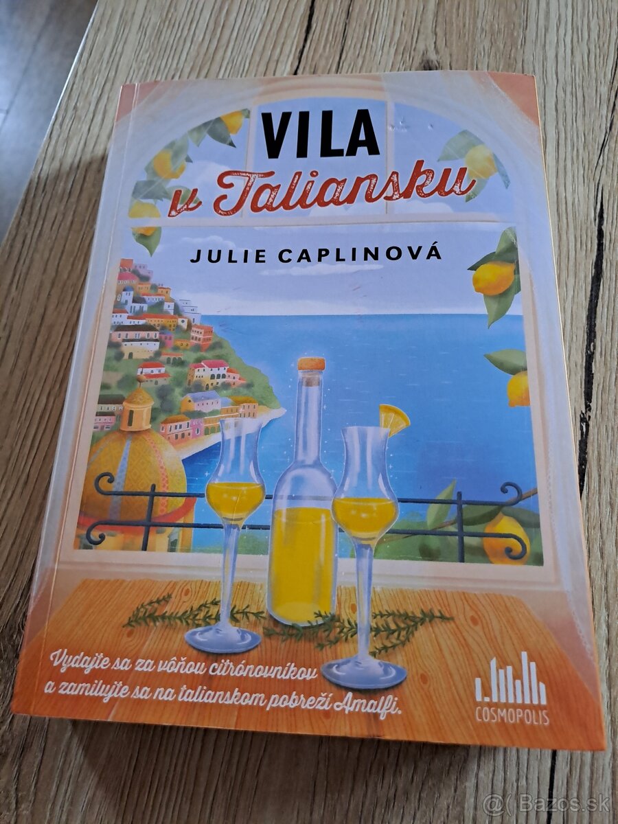 kniha Julie Caplinová-Vila v Taliansku