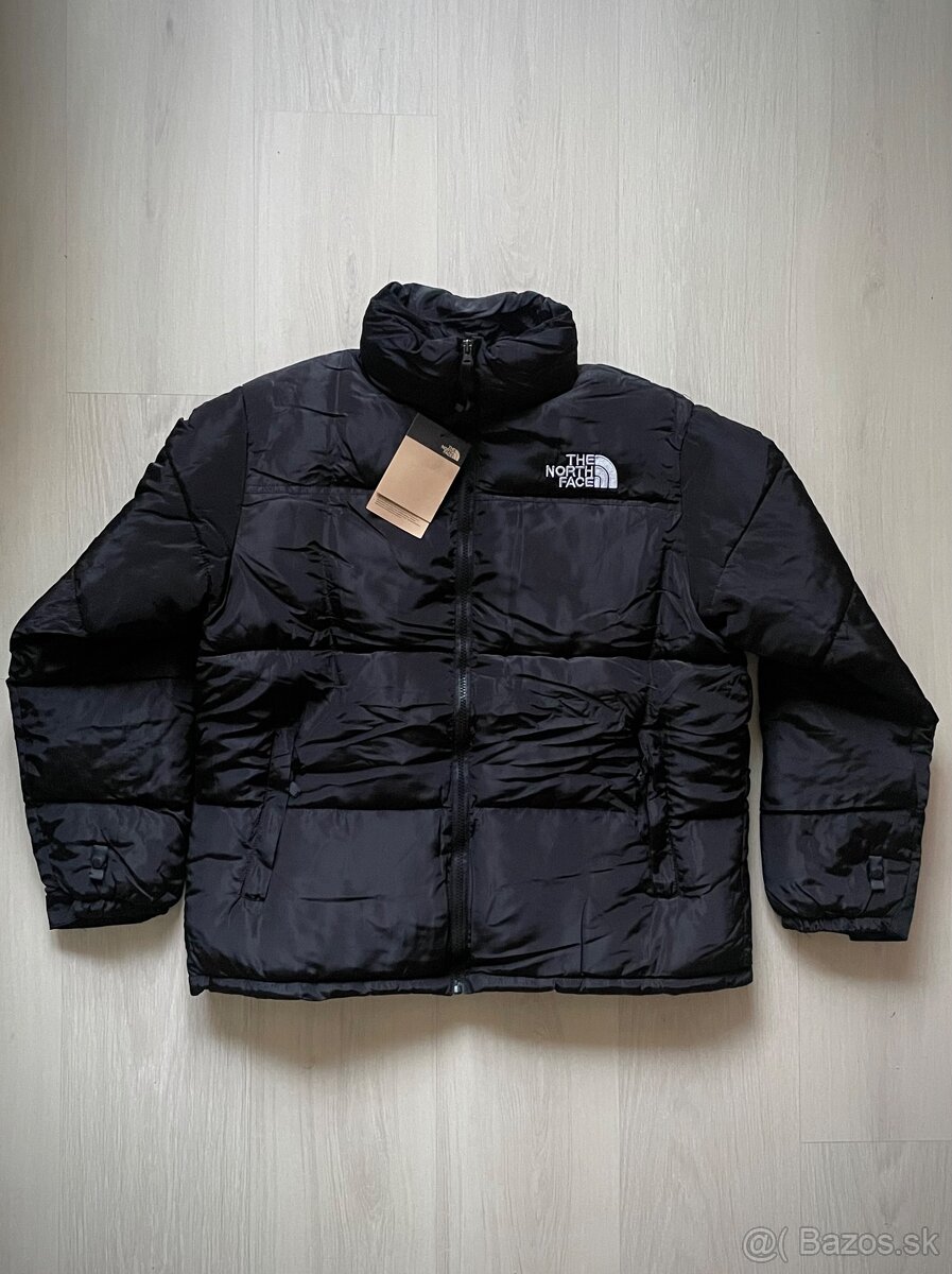 The north face čierna zimná bunda - L