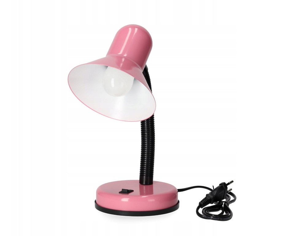 Stolná lampa - ružová