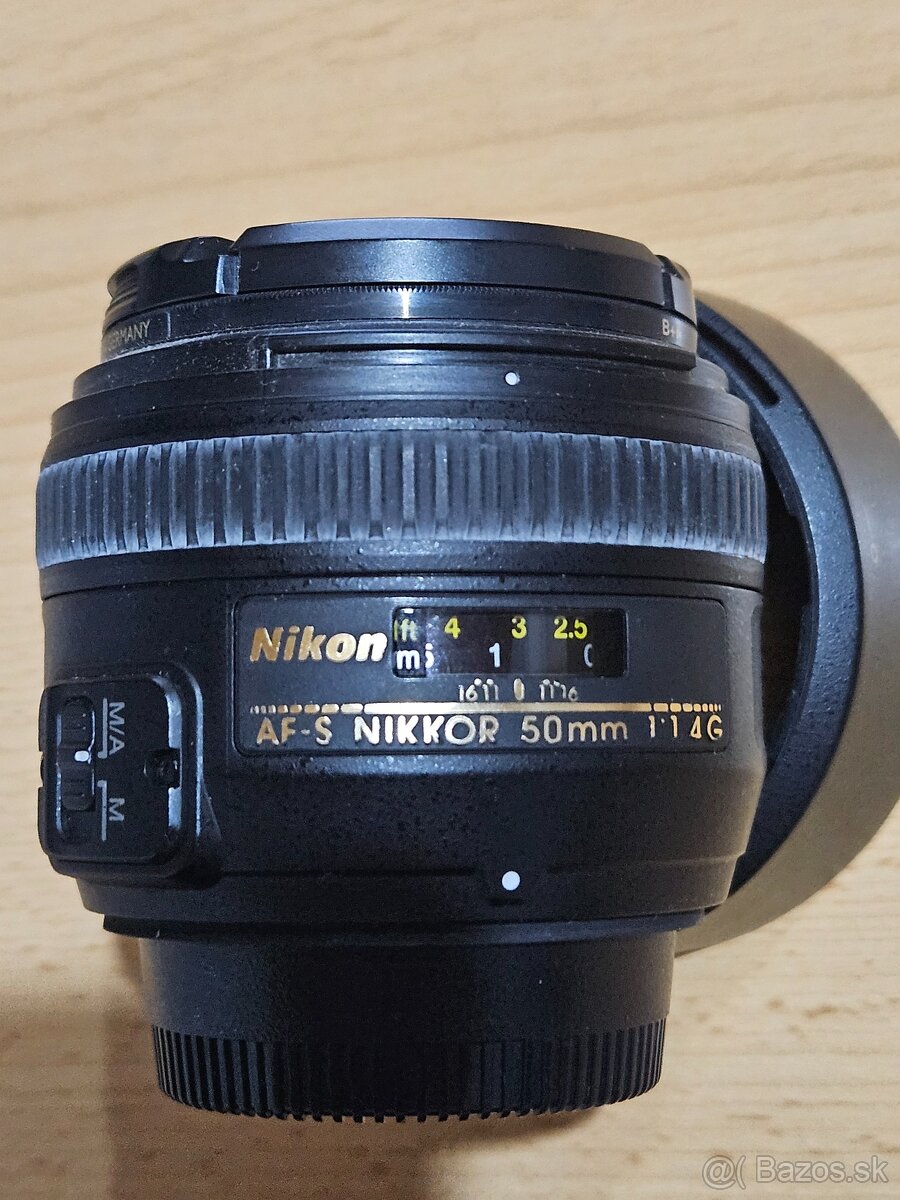 Objektív AF-S Nikkor 50 mm