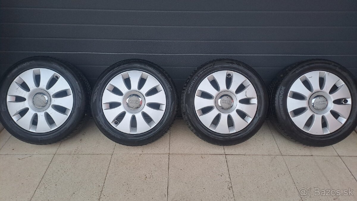 Alu disky 16 palcové original audi