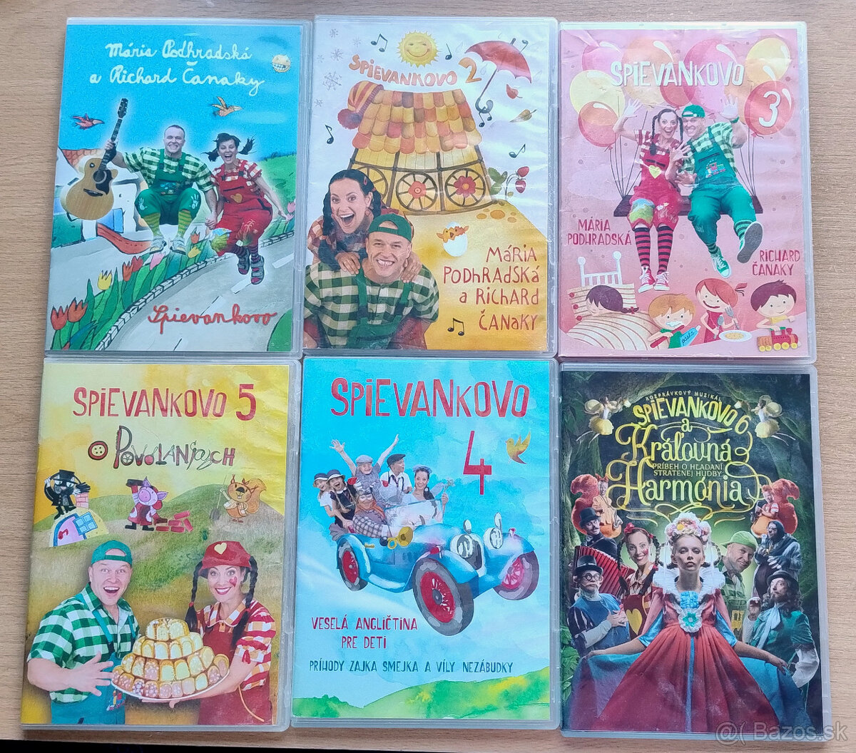 DVD Spievankovo a CD pre deti