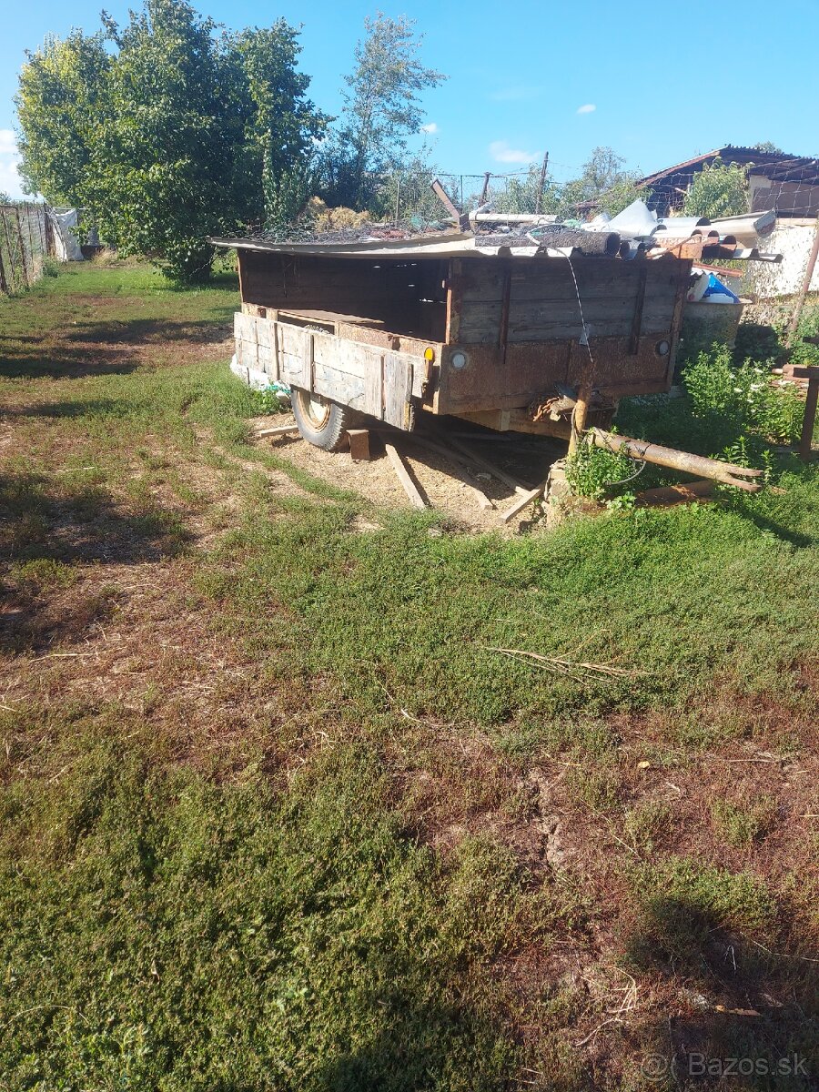 Vlečka za traktor,zetor,klaničak,plaťák