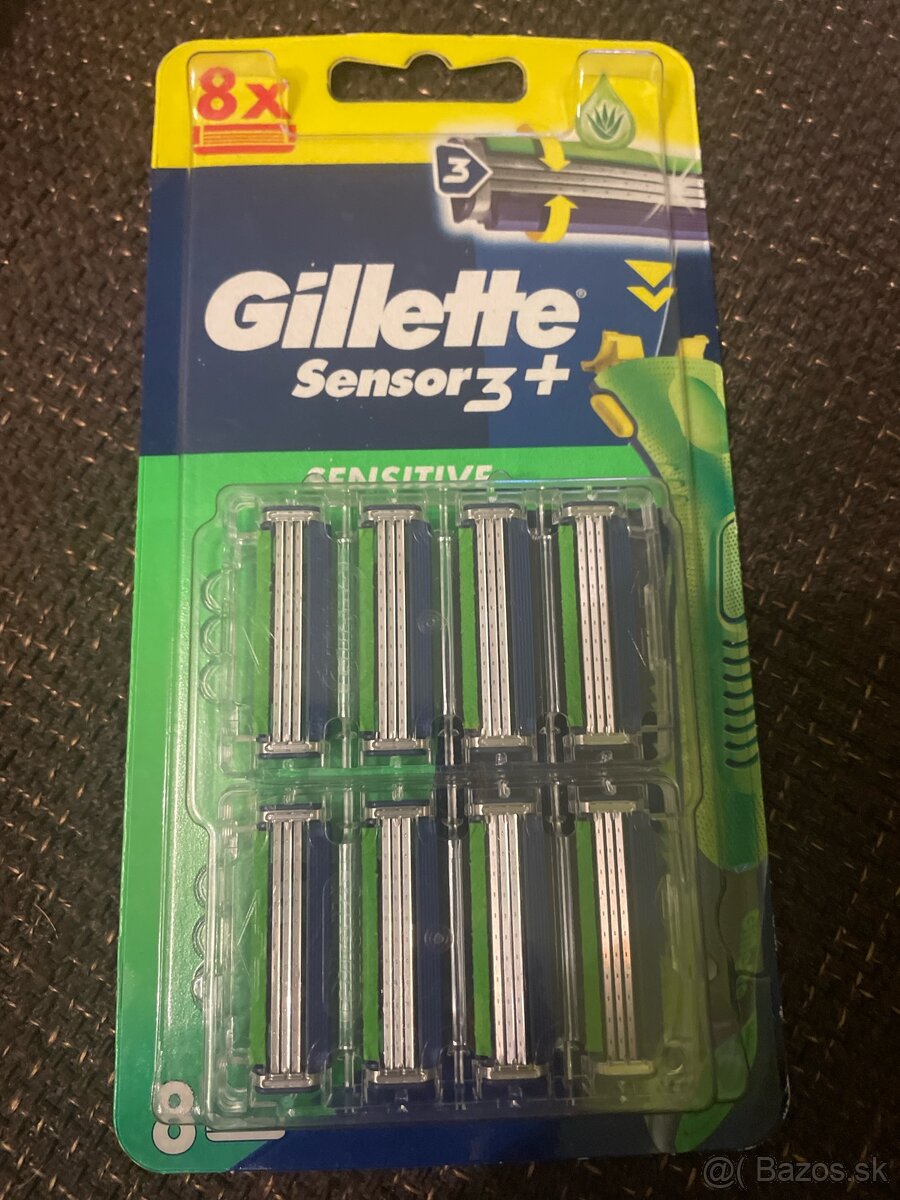 Gillette Sensor 8ks nahradne hlavice