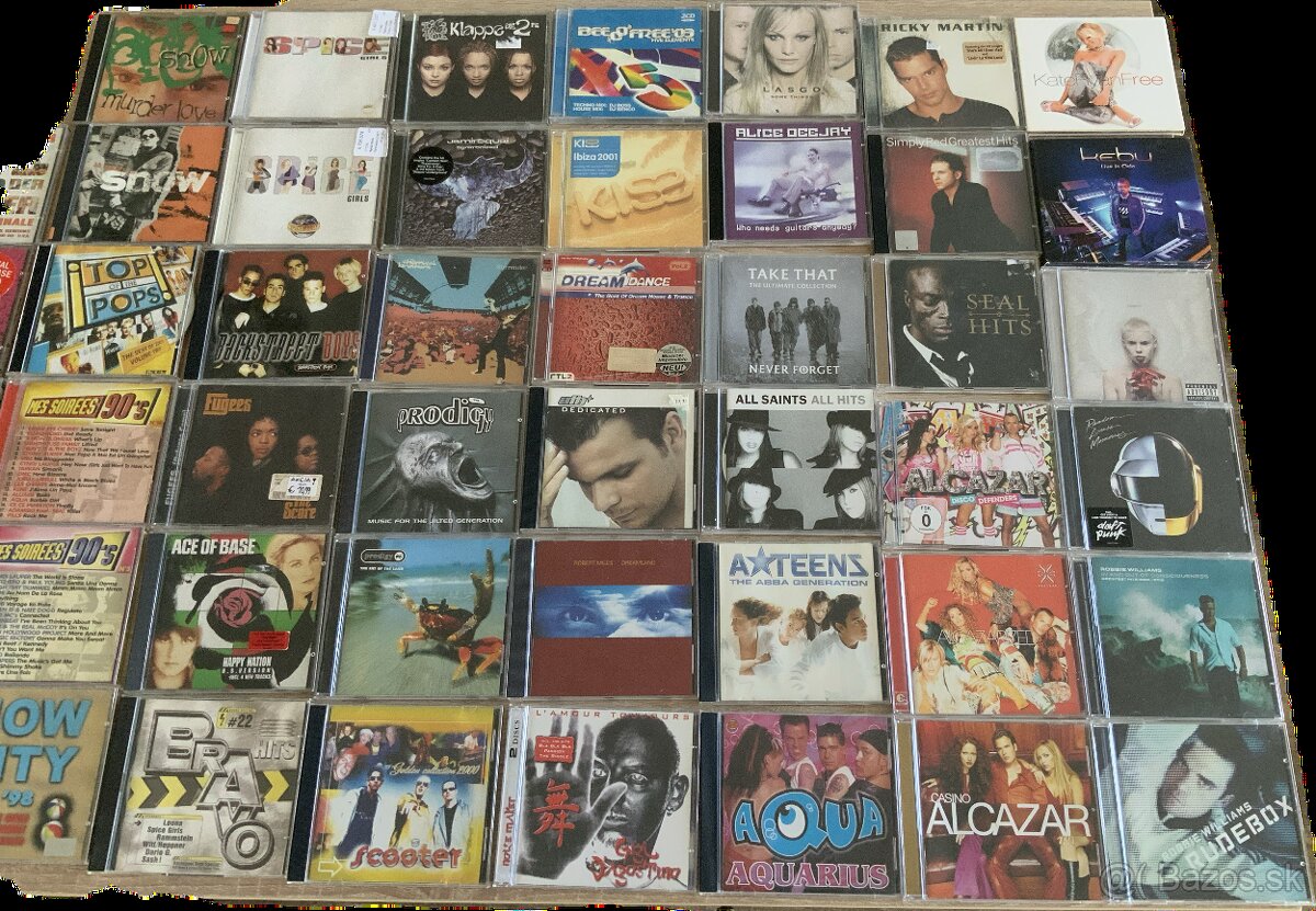 Audio Cd album originál 90s a roky 2000-2020
