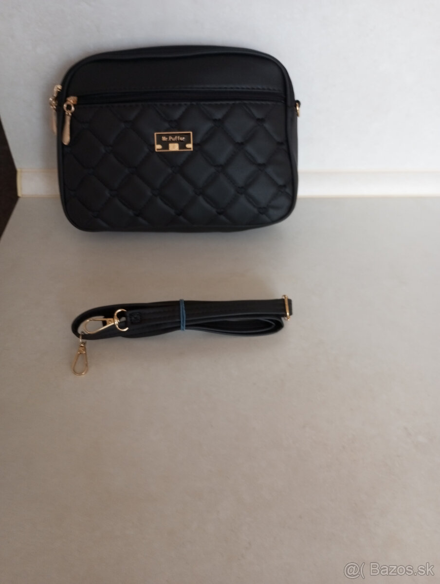 Crossbody kabelka čierna