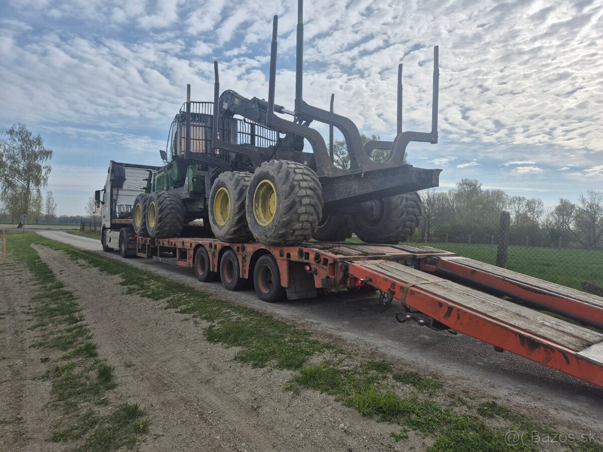 🚛‼️ PREPRAVA STROJOV PODVALNÍKOM KN + 18t NAVIJÁK