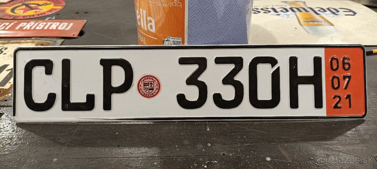 Spz nemecka prevozna znacka,tabula ,cedula
