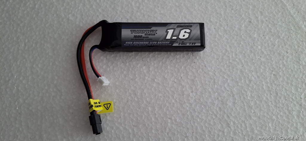 Lipo batérie Turnigy 1600mAh 2S 30C