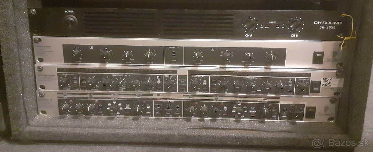 RH sound DA-2650, Dualfex EX2100, MDX2000, MDX4600