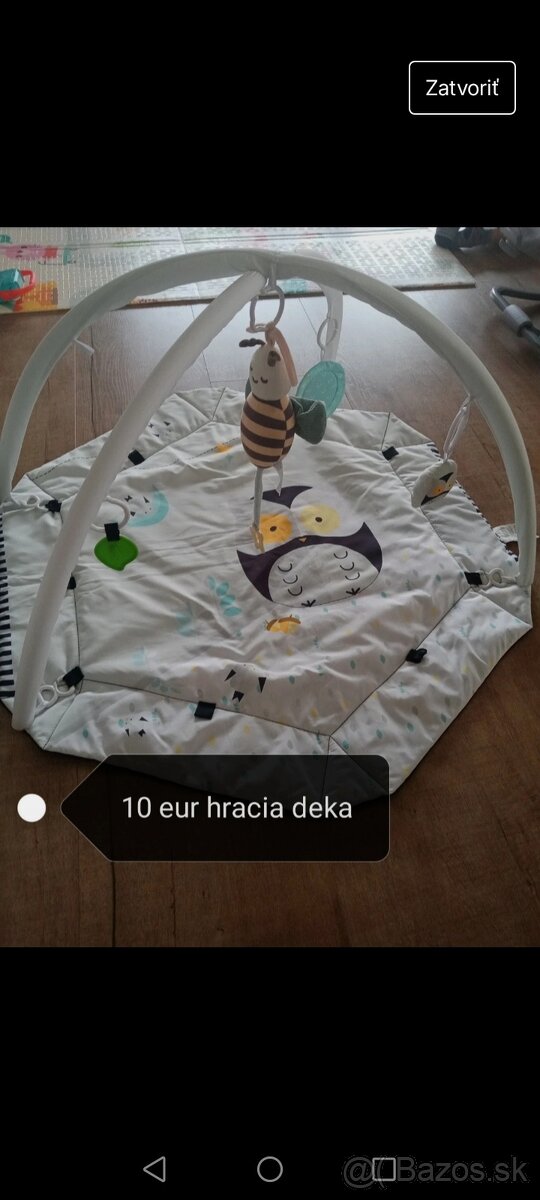 Hracia deka aj ako ohrádka z loptičkami