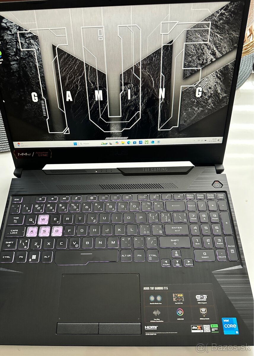 ASUS TUF Gaming F15 Graphite Black