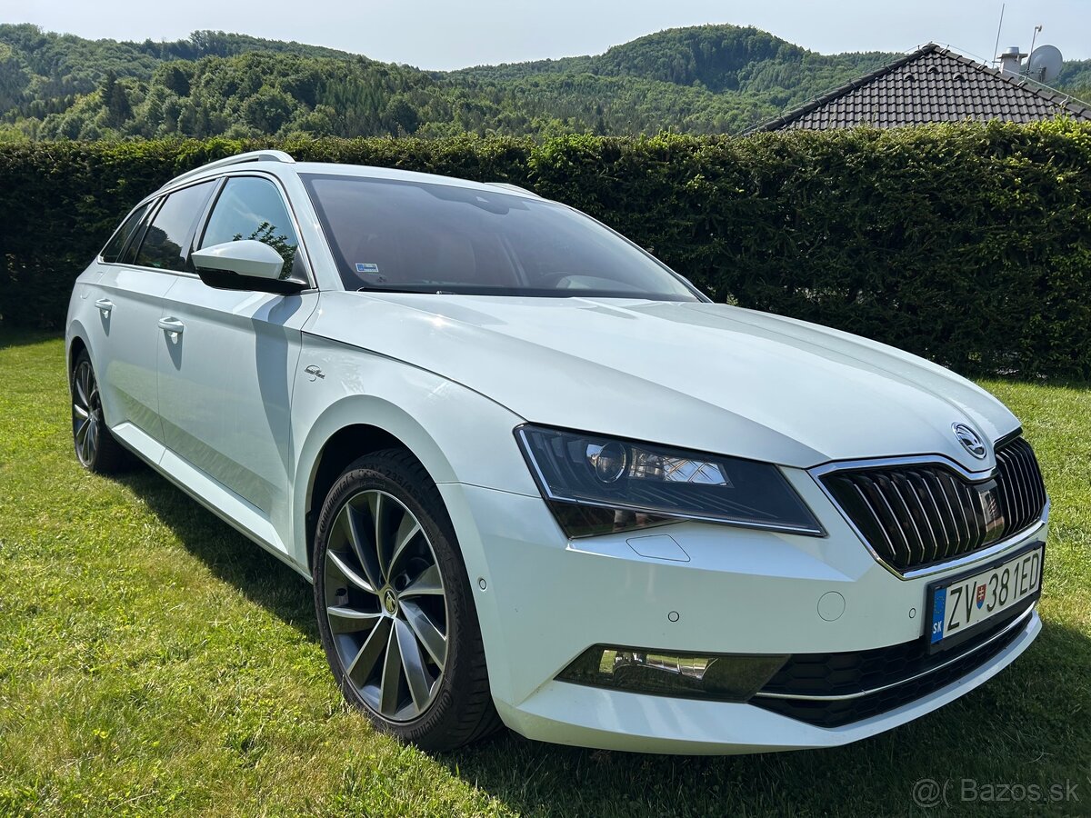 ŠKODA SUPERB combi L&K 2017 - TOP STAV