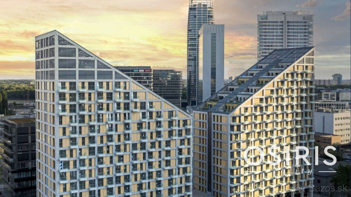 METROPOLIS- Klimatizovaný 1i byt s balkónom, parkovacie mies