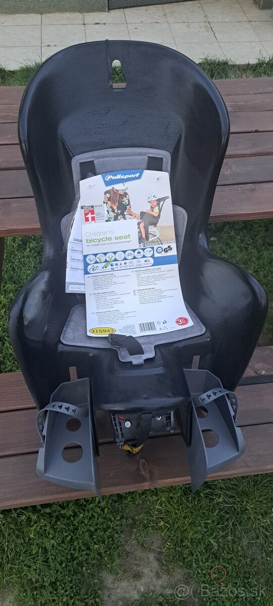 Detská sedačka na bicykel