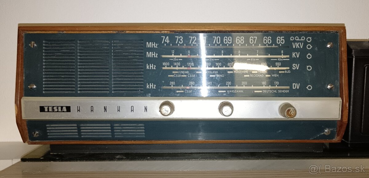 rádio TESLA KANKAN