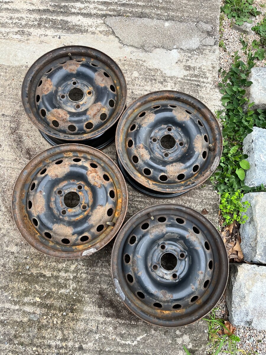 Plechove disky 14 Chevrolet Aveo.