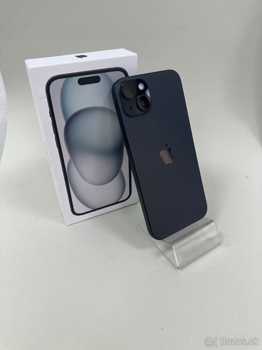 Apple iPhone 15 Plus 128GB Black Batéria 100%