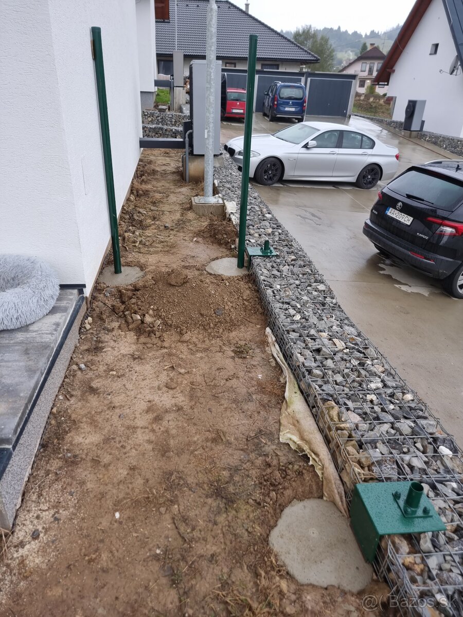 Kvetináče, vyvýšené záhony + záhradné práce