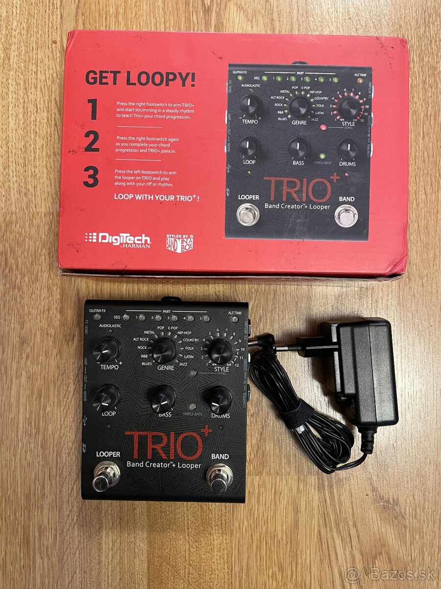 DigiTech TRIO Plus Band Creator + Looper