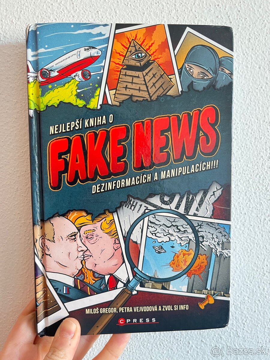 Najlepší kniha o Fake news, dezinformáciach a manipulacích