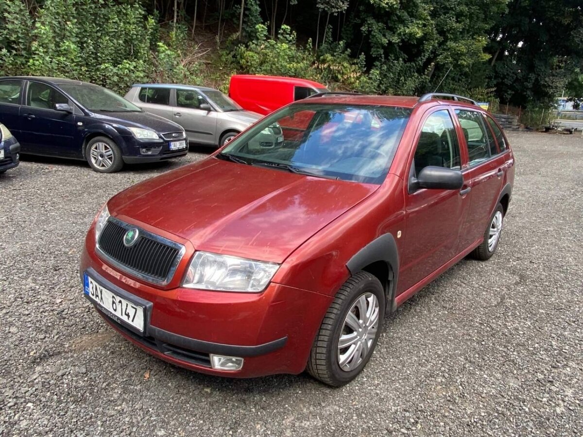 Škoda Fabia Combi 1.4MPI 50kW el.okna 195tkm ČR