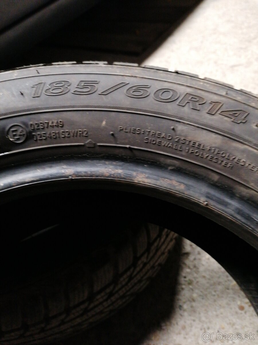 185/60r14 zimné pneumatiky