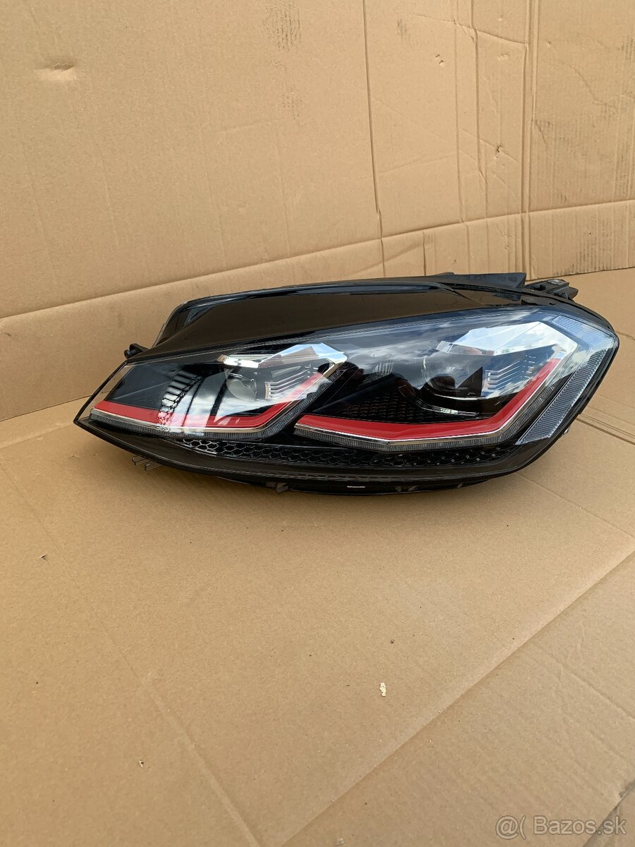 svetlo xenon levy leve vw golf 7 vii gti lift