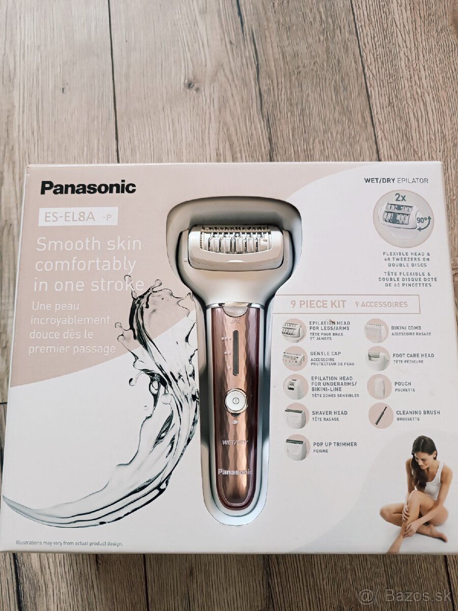 Epilator Panasonic ES-EL8A s led svetlom