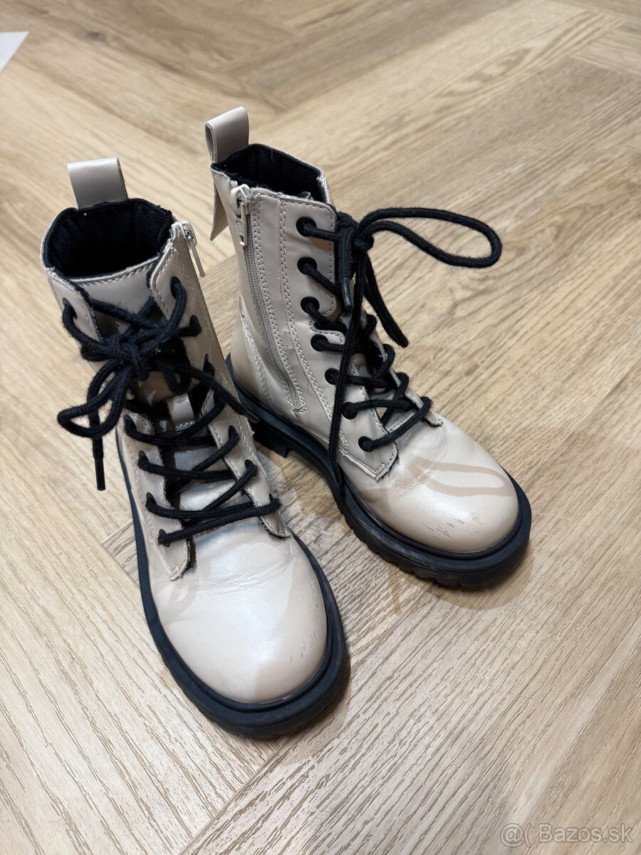 Jesenné a jarné topánky pre dievča Zara