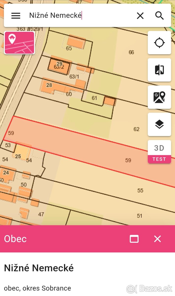 Predám stavebný pozemok.